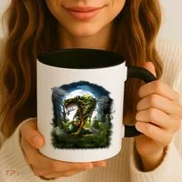 Zombie Grave Halloween Coffee Mug thumb 3