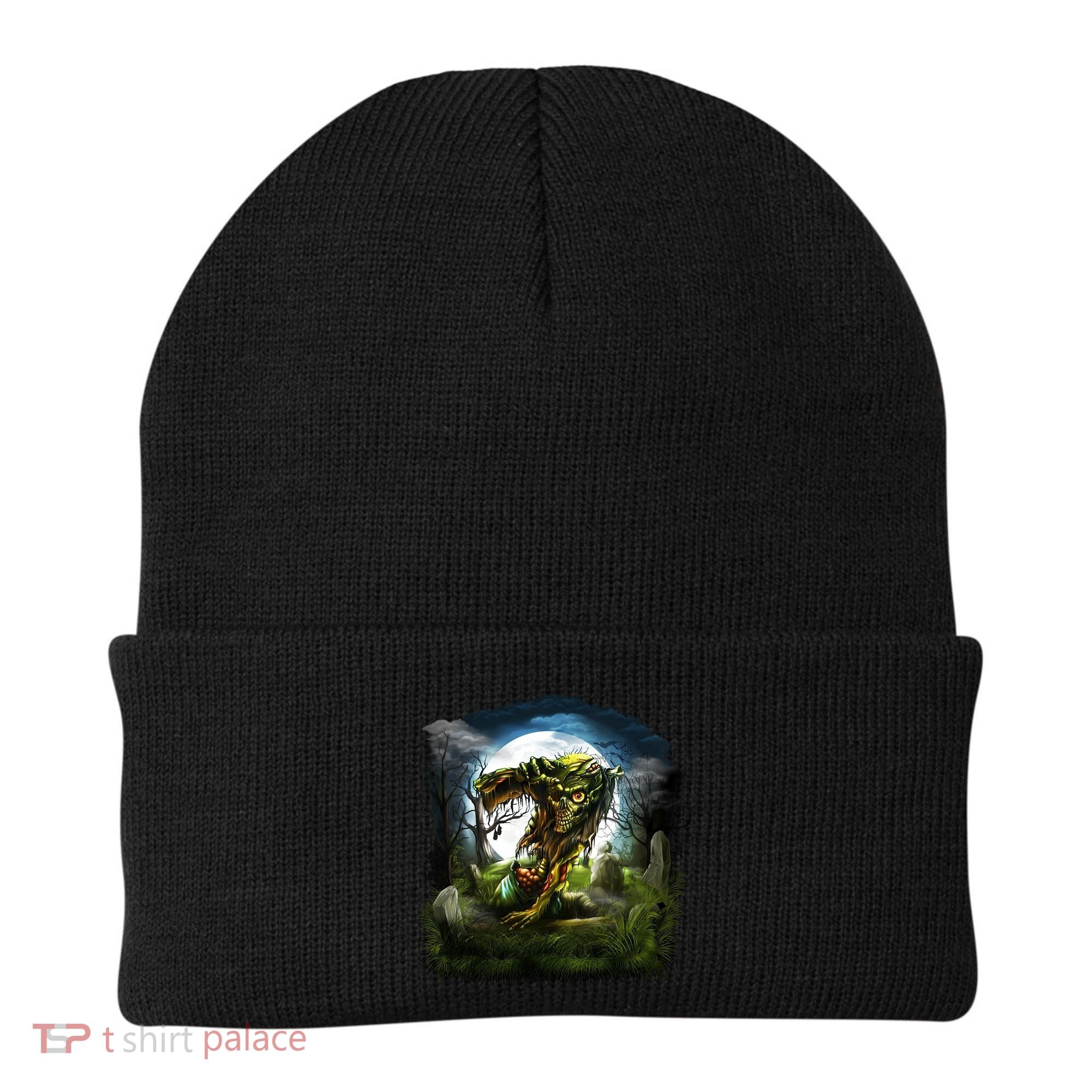 Zombie Grave Halloween Beanie
