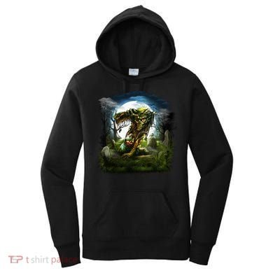 Zombie Grave Halloween Women's Hoodie