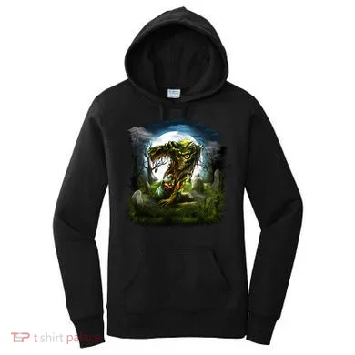 Zombie Grave Halloween Women's Hoodie