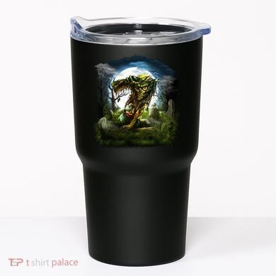Zombie Grave Halloween Tumbler