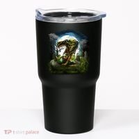Zombie Grave Halloween Tumbler thumb 0