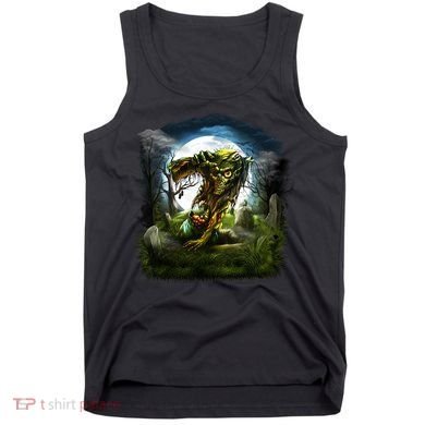 Zombie Grave Halloween Tank Top