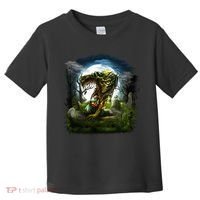Zombie Grave Halloween Toddler T-Shirt thumb 0
