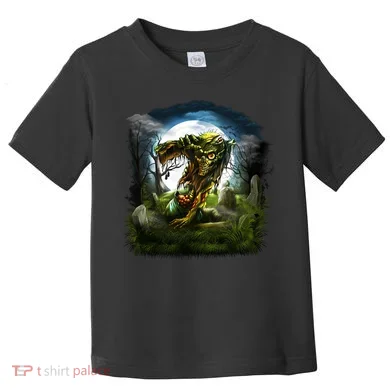 Zombie Grave Halloween Toddler T-Shirt