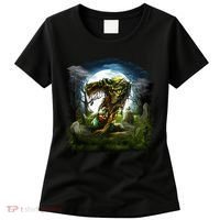 Zombie Grave Halloween Women's T-Shirt thumb 0