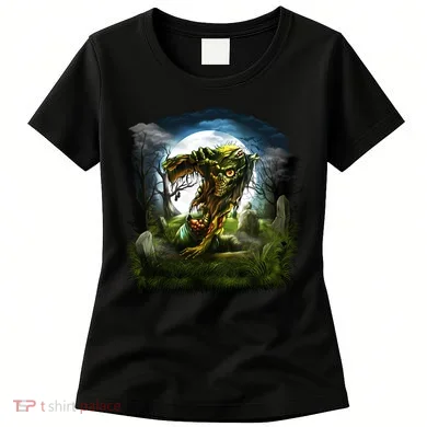 Zombie Grave Halloween Women's T-Shirt