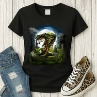 Zombie Grave Halloween Women's T-Shirt thumb 3