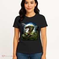 Zombie Grave Halloween Women's T-Shirt thumb 4