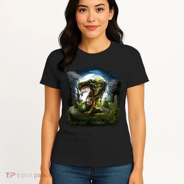 Zombie Grave Halloween Women's T-Shirt