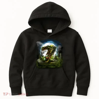 Zombie Grave Halloween Kids Hoodie