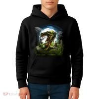 Zombie Grave Halloween Kids Hoodie thumb 4