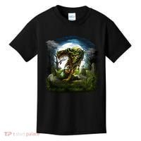 Zombie Grave Halloween Kids T-Shirt thumb 0