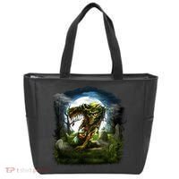 Zombie Grave Halloween Tote Bag thumb 0
