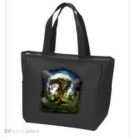 Zombie Grave Halloween Tote Bag thumb 3