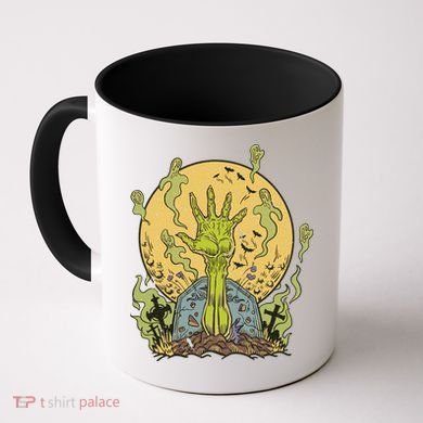 Zombie Hand Ghost Graveyard Coffee Mug