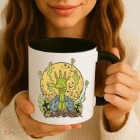 Zombie Hand Ghost Graveyard Coffee Mug thumb 3