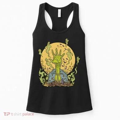 Zombie Hand Ghost Graveyard Women's Tank Top
