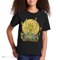 Zombie Hand Ghost Graveyard Kids T-Shirt thumb 2