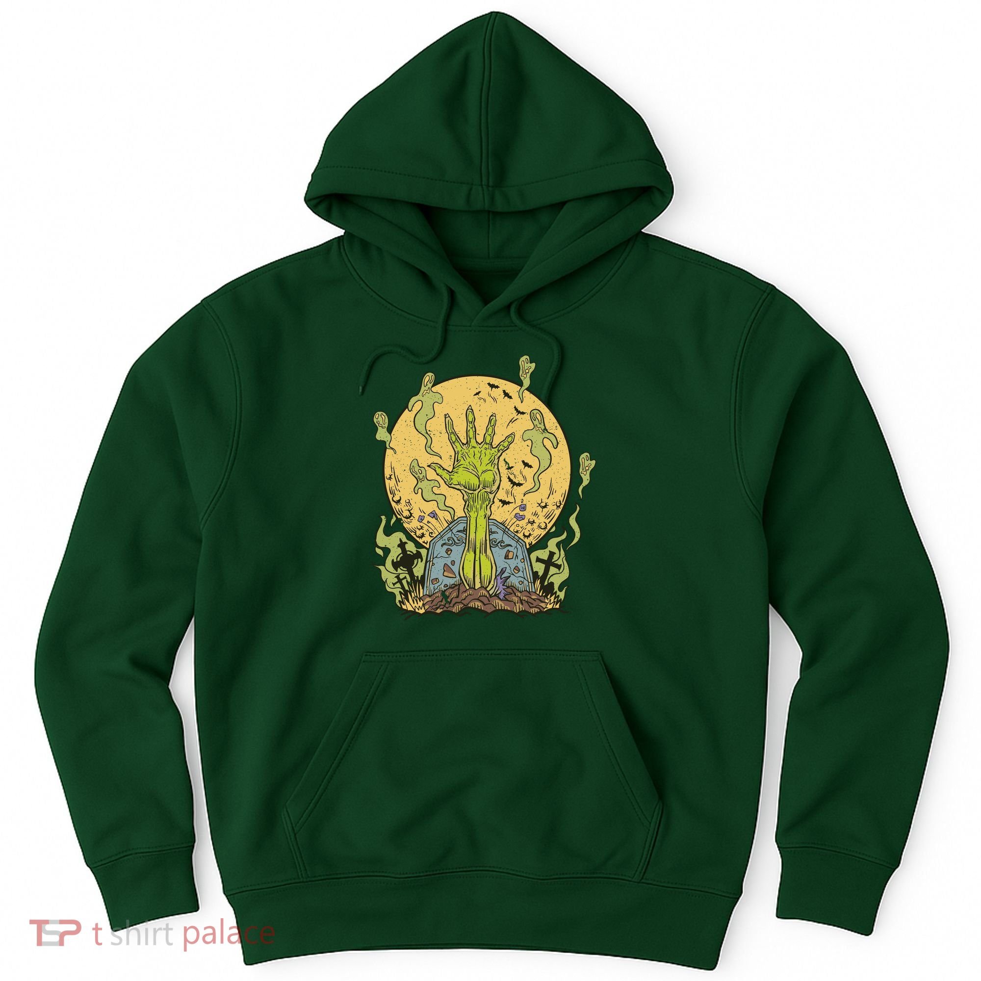 Zombie Hand Ghost Graveyard Hoodie