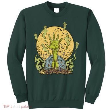 Zombie Hand Ghost Graveyard Sweatshirt