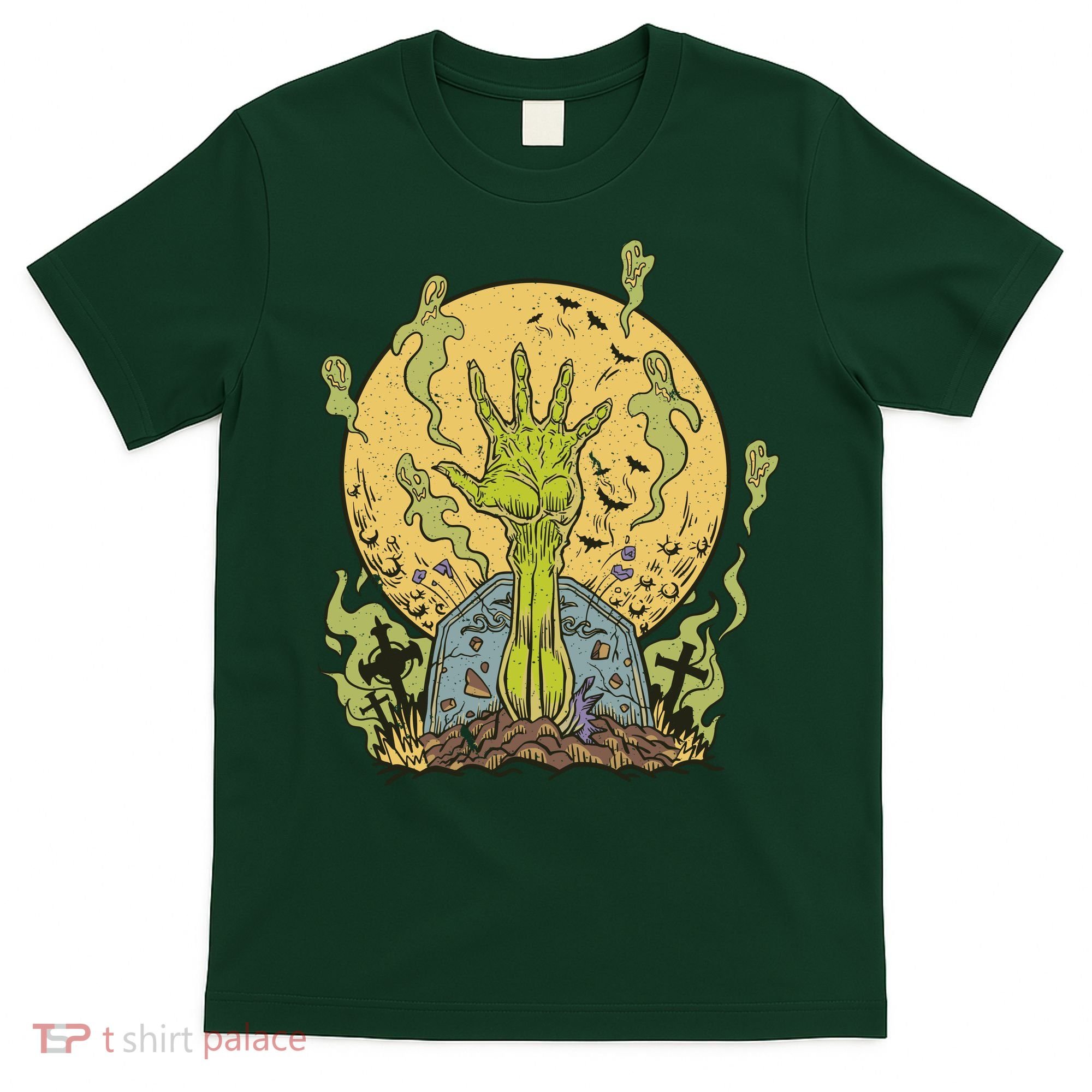 Zombie Hand Ghost Graveyard T-Shirt