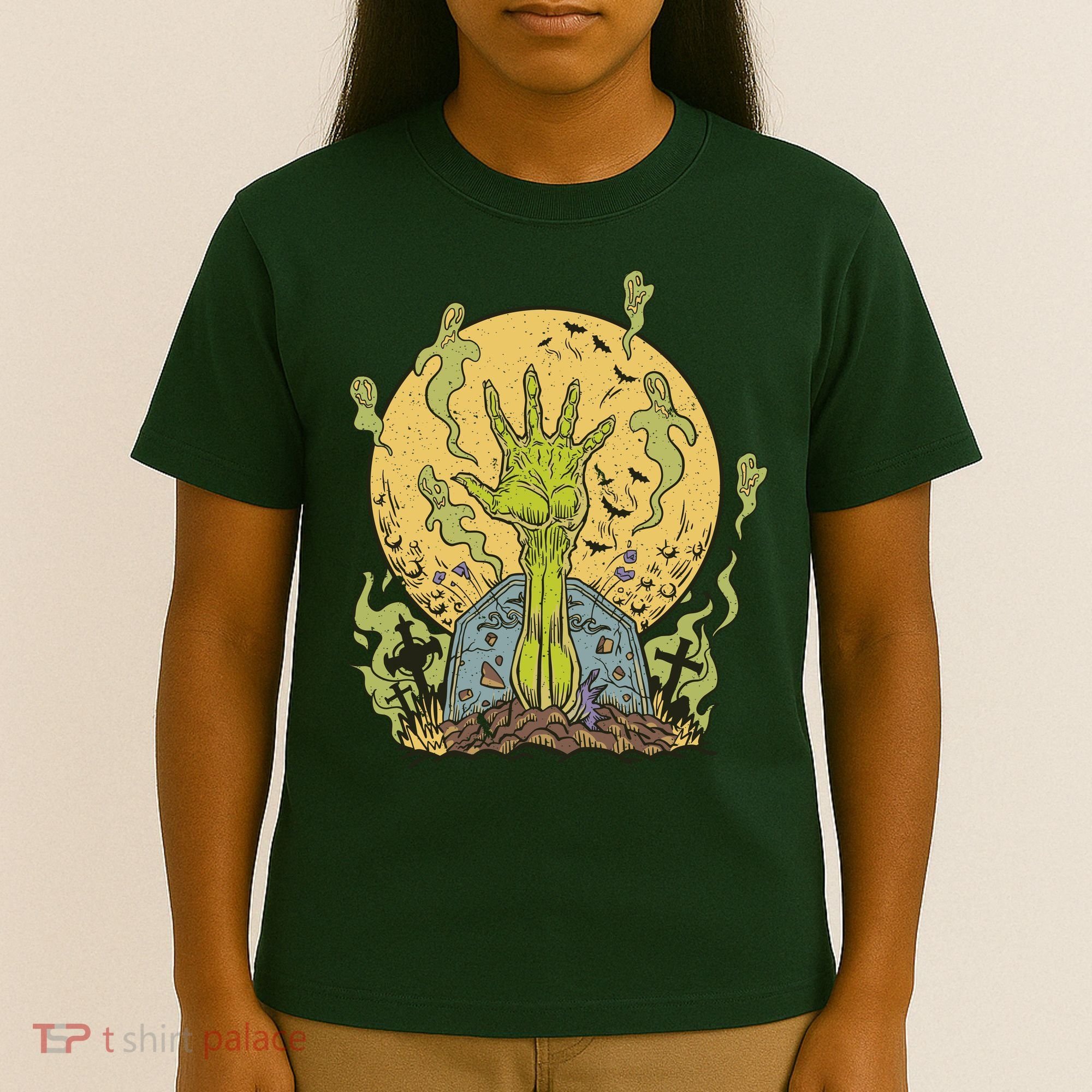 Zombie Hand Ghost Graveyard T-Shirt