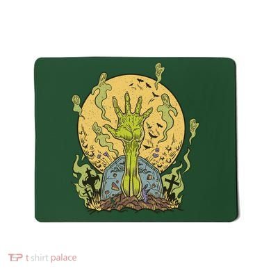 Zombie Hand Ghost Graveyard Mousepad