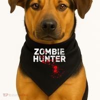 Zombie Hunter USA-Made Doggie Bandana thumb 1