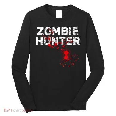 Zombie Hunter Long Sleeve Shirt