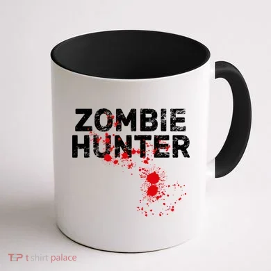 Zombie Hunter Coffee Mug back