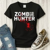 Zombie Hunter Women's T-Shirt thumb 3