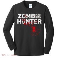 Zombie Hunter Kids Long Sleeve Shirt thumb 0