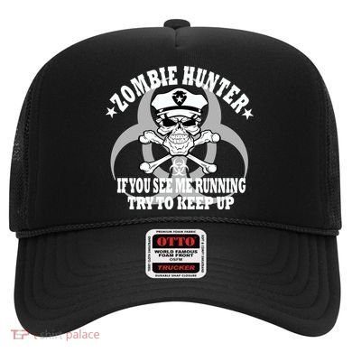 Zombie Hunter See Me Running Keep Up Hat