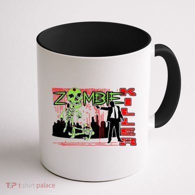 Zombie Killer Coffee Mug back