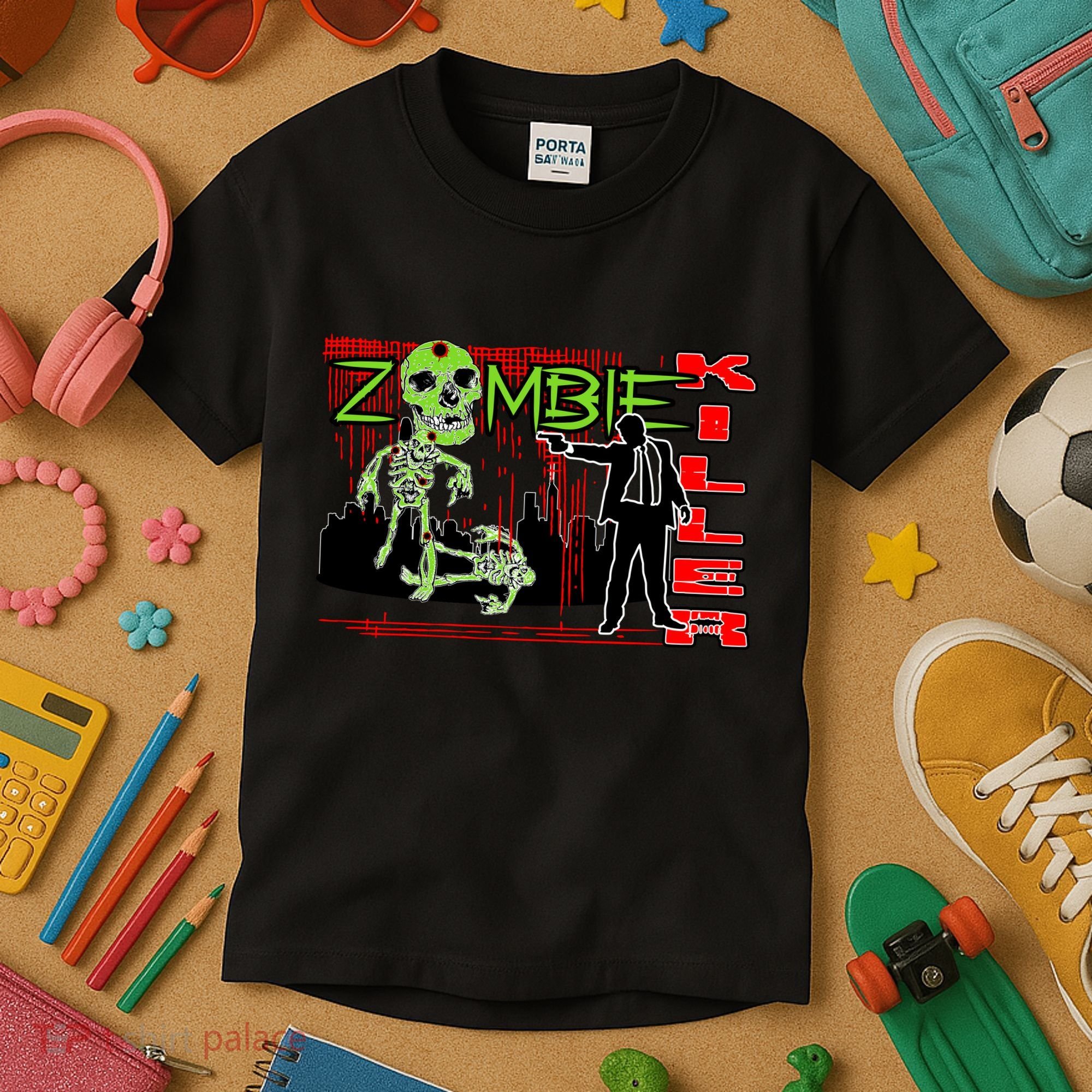 Zombie Killer Kids T-Shirt