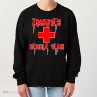 Zombie Rescue Team Women's Sweatshirt thumb 0