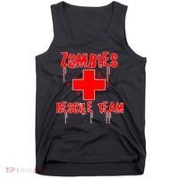 Zombie Rescue Team Tank Top thumb 0