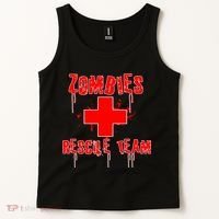 Zombie Rescue Team Tank Top thumb 2
