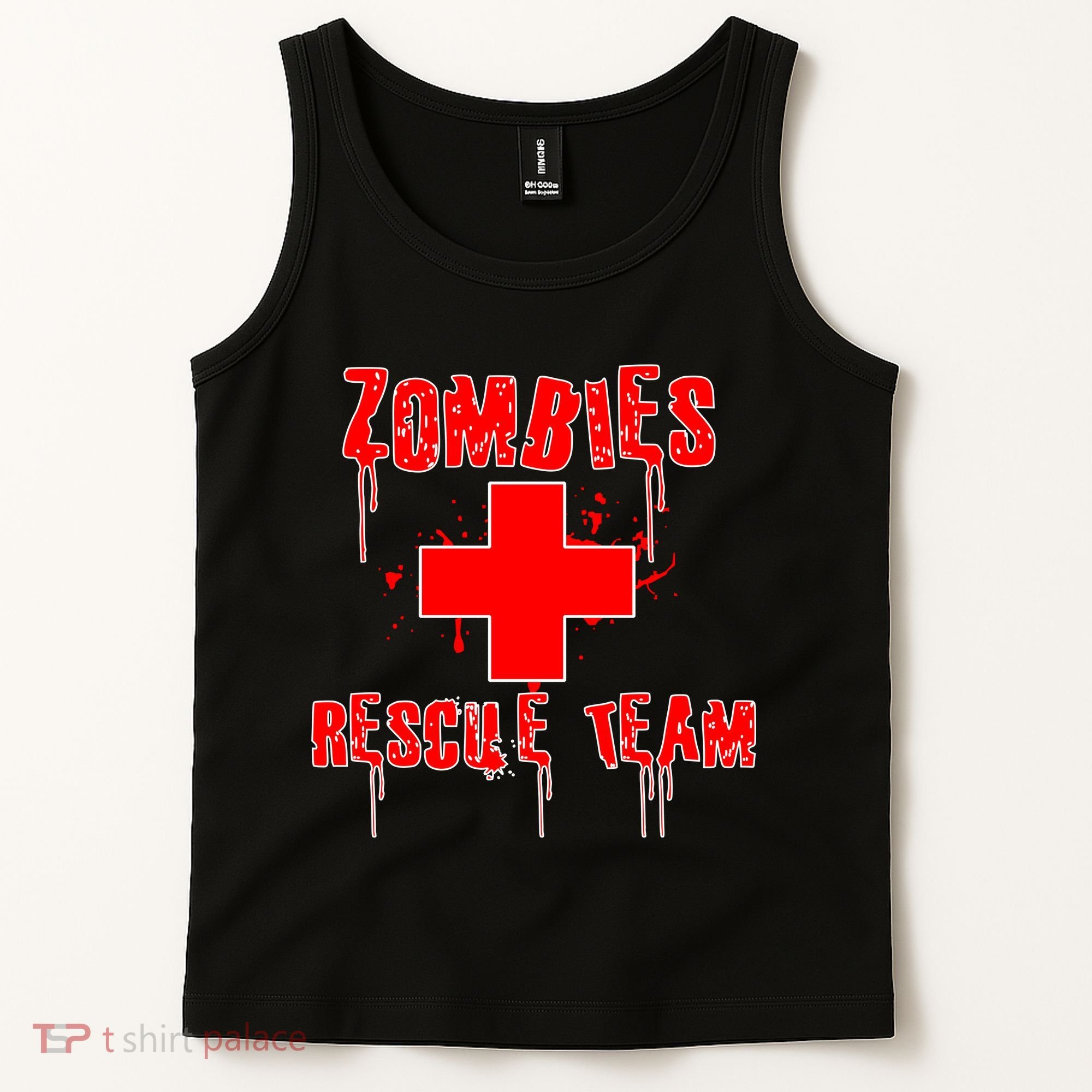 Zombie Rescue Team Tank Top