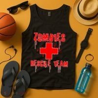Zombie Rescue Team Tank Top thumb 4