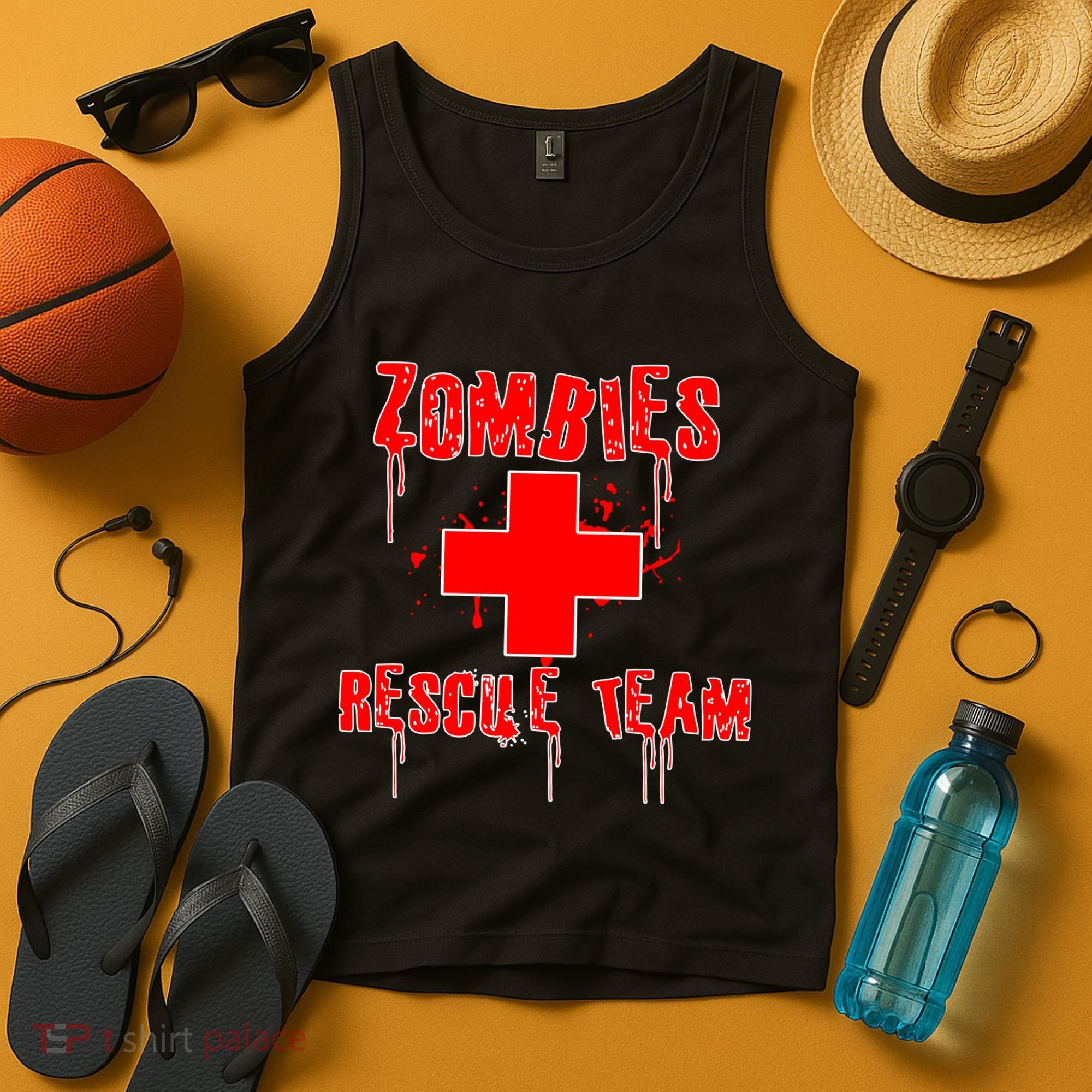 Zombie Rescue Team Tank Top