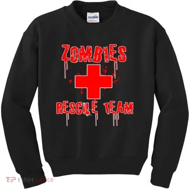 Zombie Rescue Team Kids Sweatshirt