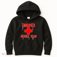 Zombie Rescue Team Kids Hoodie thumb 0