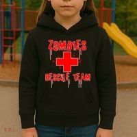 Zombie Rescue Team Kids Hoodie thumb 3