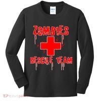 Zombie Rescue Team Kids Long Sleeve Shirt thumb 0