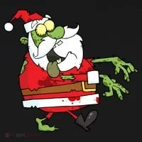 Zombie Santa Doggie Tank thumb 4