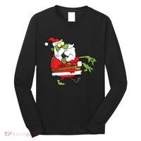 Zombie Santa Long Sleeve Shirt thumb 0