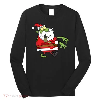 Zombie Santa Long Sleeve Shirt