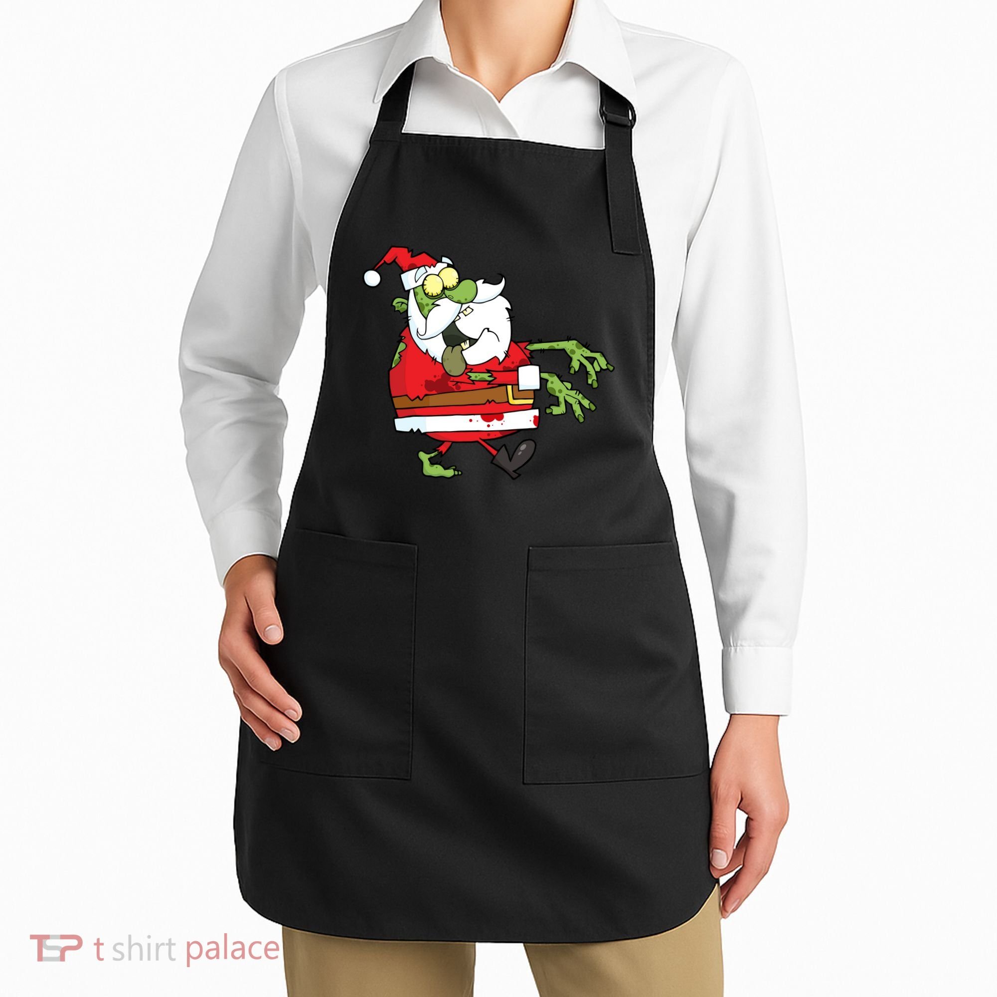 Zombie Santa Apron